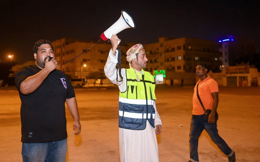 إخلاء عدد من المنازل في المنطقة الوسطى - سلطنة عمان - طقس العرب